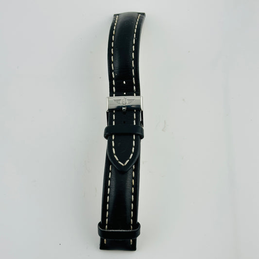 Breitling Colt Chronograph Black Arabic Numerals Dial on Stainless Steel Bracelet Ref. A13035.1 Complete 1996 — view 2