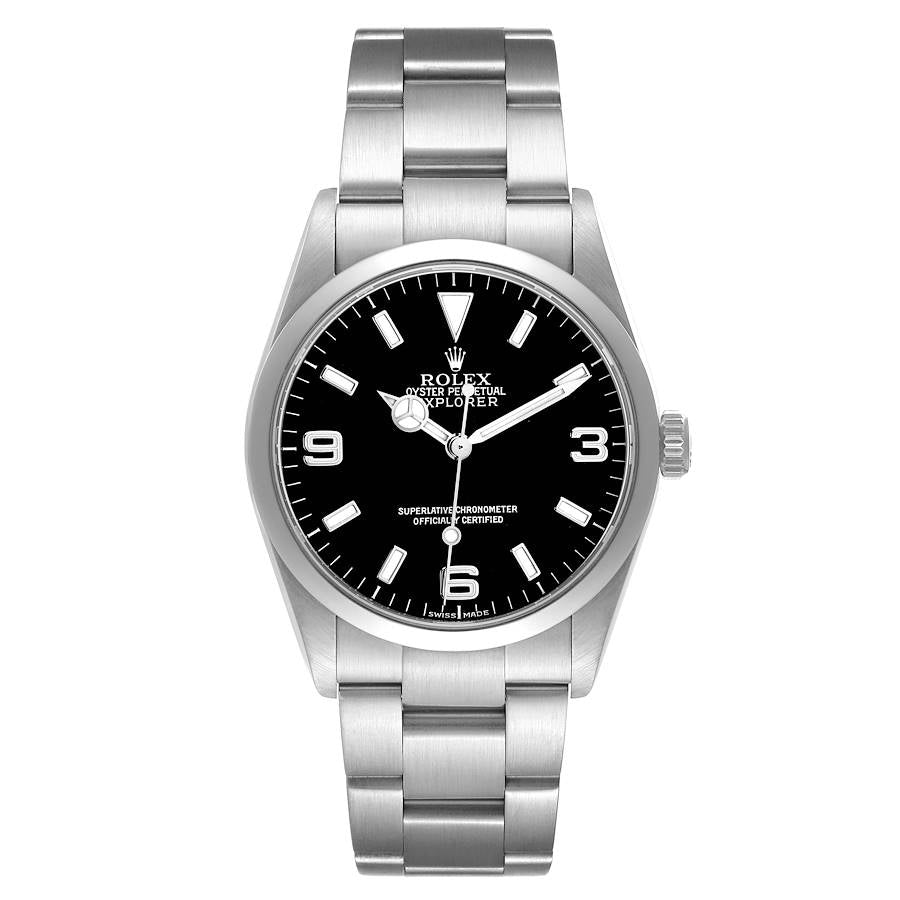 Rolex Explorer I Black Dial on Oyster Bracelet Ref. 114270 2002
