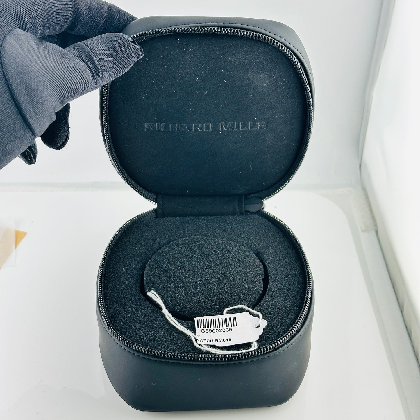Richard Mille Extra Flat Openwork Dial on Rubber Band Ref. RM016/MON-00445 Papers 2021 — view 8