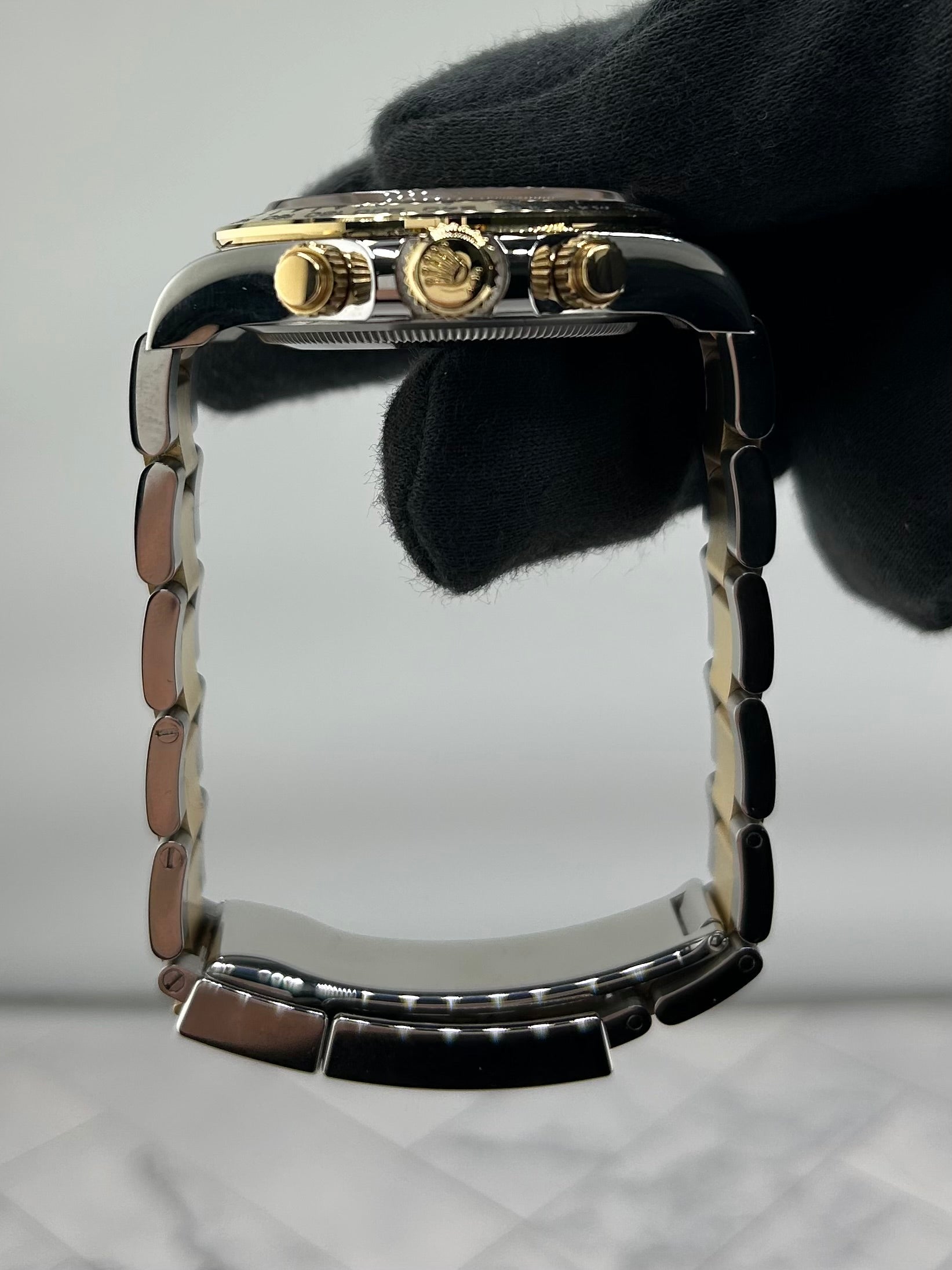 Rolex Daytona Black And Golden Diamond Dial on Oyster Ref. 126503 Card 2025 — view 5