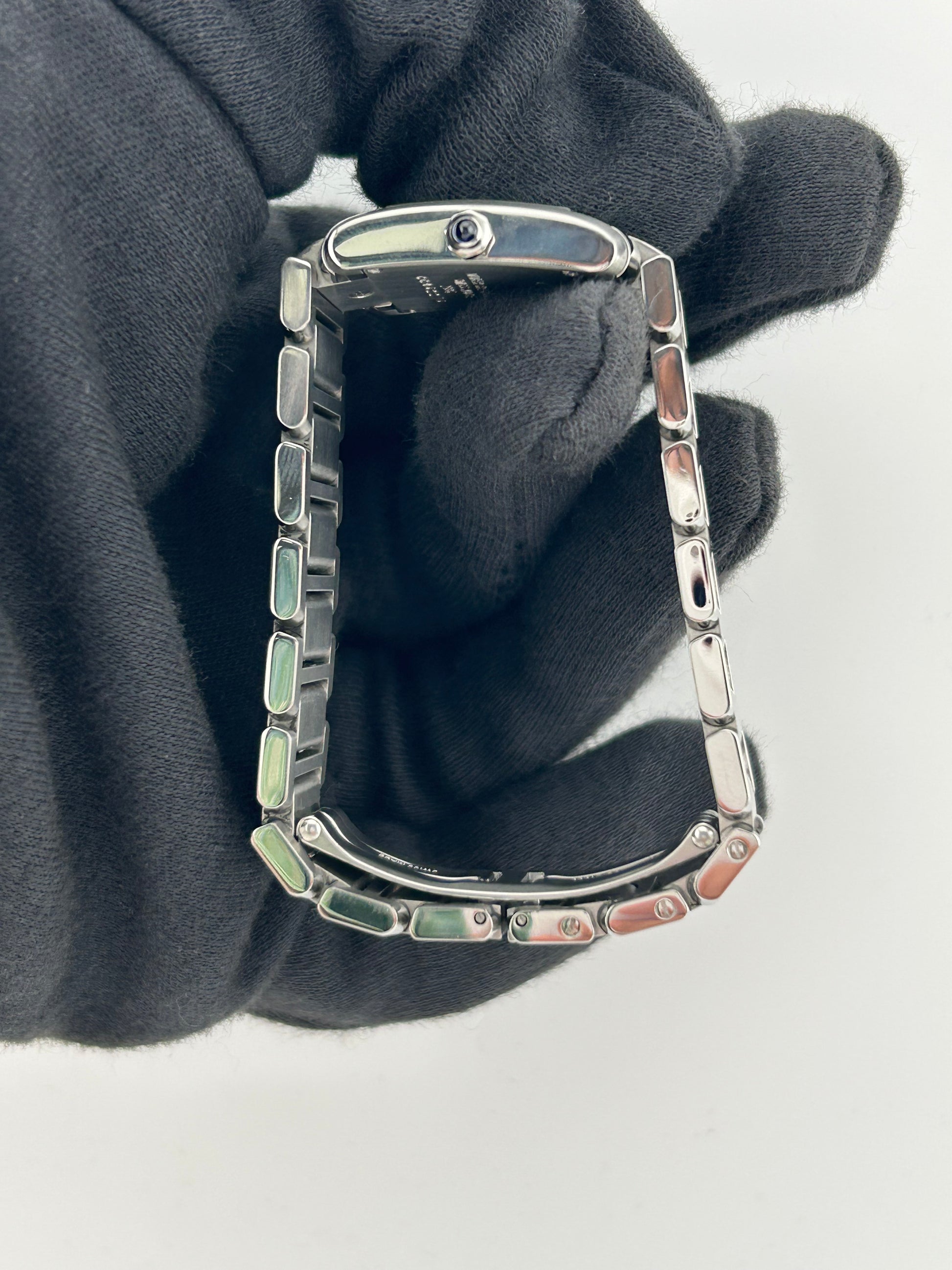 Cartier Tank Francaise small White Roman Dial on Stainless Steel Bracelet Ref. W51008Q3 — view 6