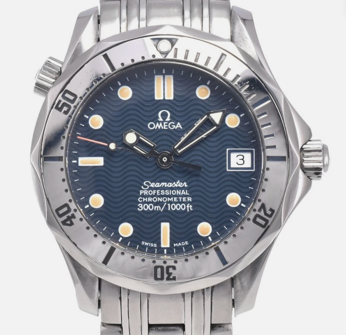 Omega Seamaster 300M Blue Dial on Stainless Steel Ref. 2552.80.00