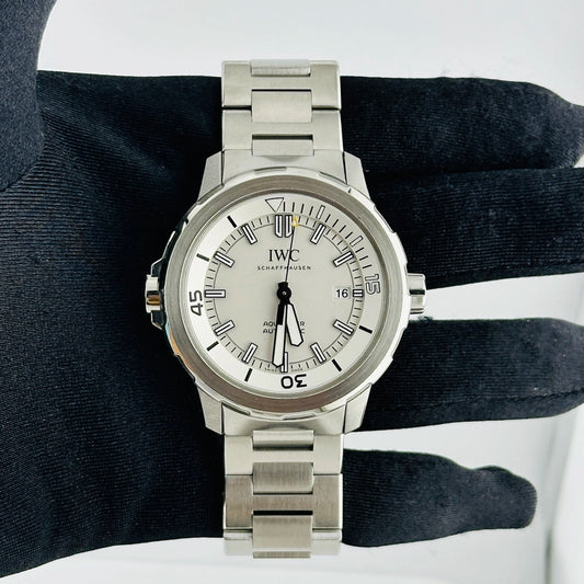 Iwc Aquatimer Automatic Silver Dial Ref IW329004 with Papers 2016