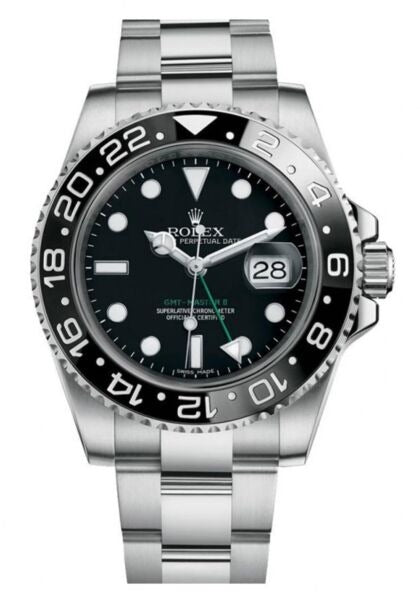 Rolex GMT-Master II Black Dial on Oyster Ref. 116710LN Card 2016