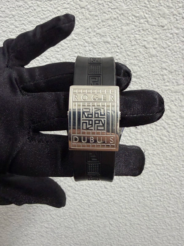 Roger Dubuis Easy Diver Silver Dial on Rubber Ref RDDBSE0256