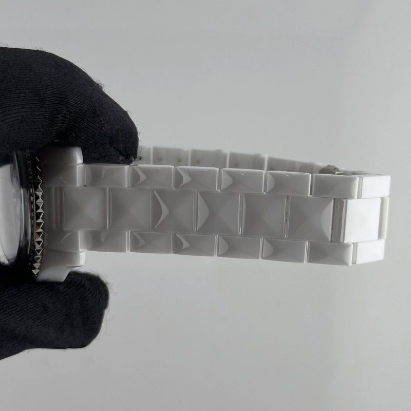 Christian Dior VIII Grand Bal Og White Ceramic Diamond Dial on Ceramic Ref CD124BE4 with Papers