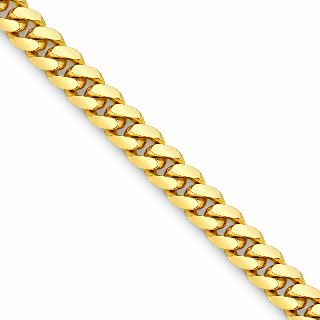 14K Yellow Gold Miami Cuban