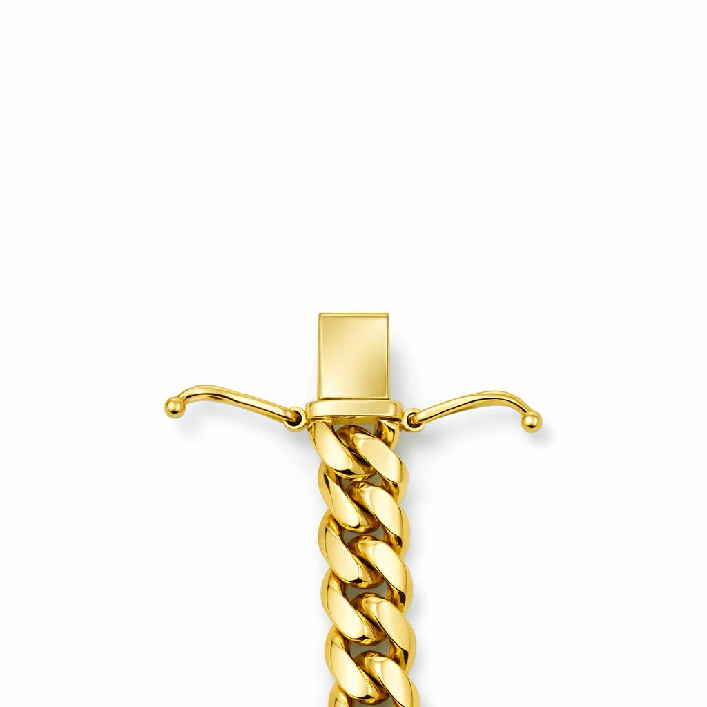 14K Yellow Gold Miami Cuban