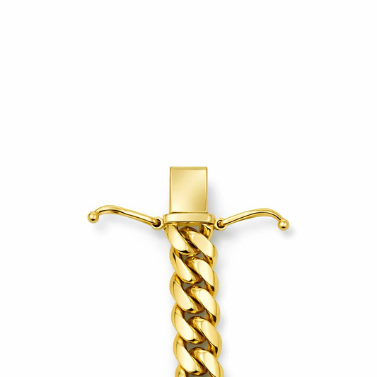 14K Yellow Gold Miami Cuban