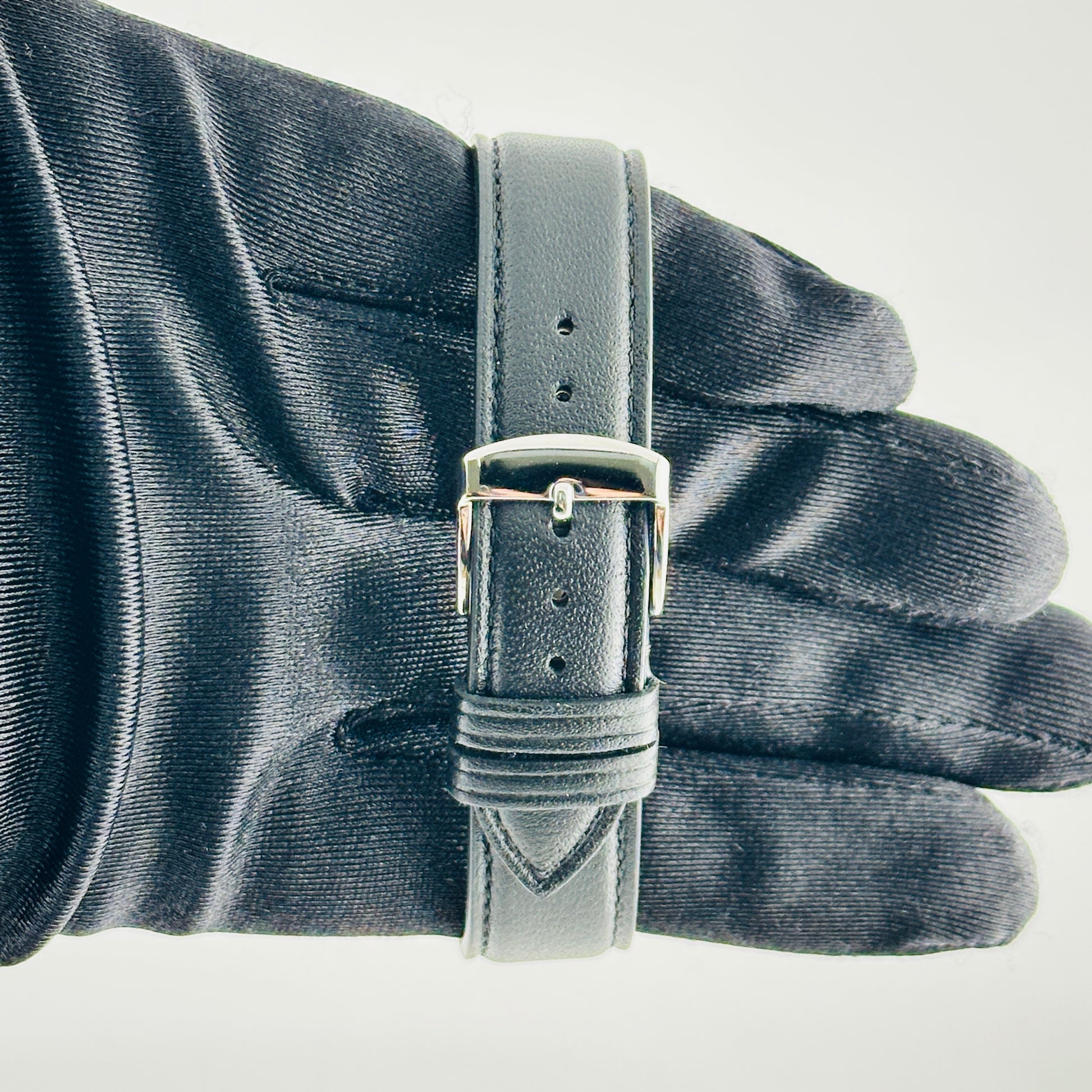 Rolex Oyster Speed-King Silver W Gold Stick Dial on Generic Leather Band Ref. 6056 1963 — view 3