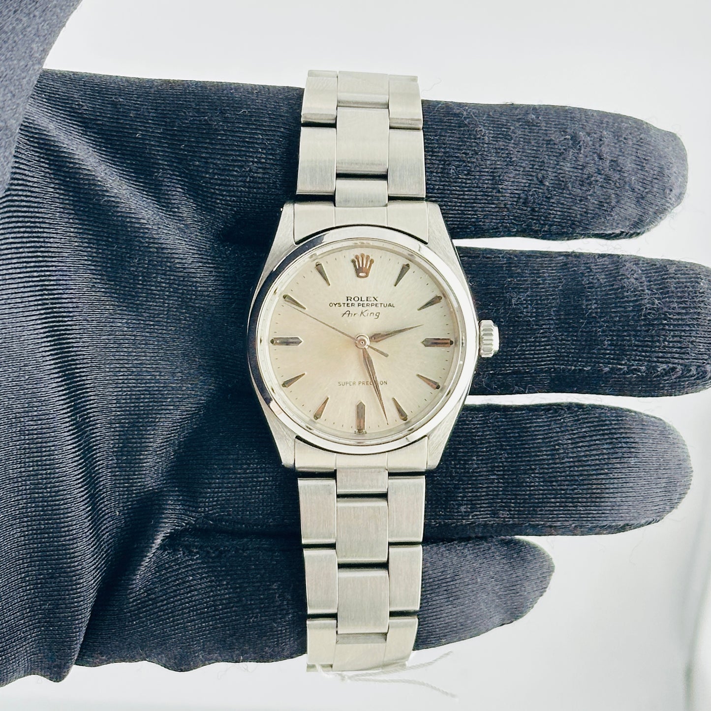 Rolex Air-King Silver Dial on Oyster Ref. 5500 1963 — view 2