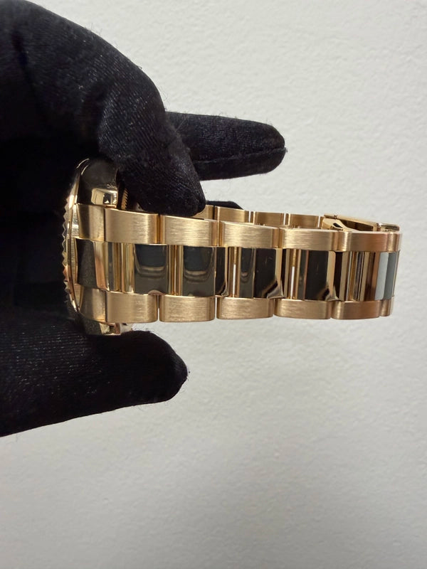 Rolex Sky Dweller Champagne Sunray Arabic Dial on Oyster Ref 326938 with New Style Card White 2015