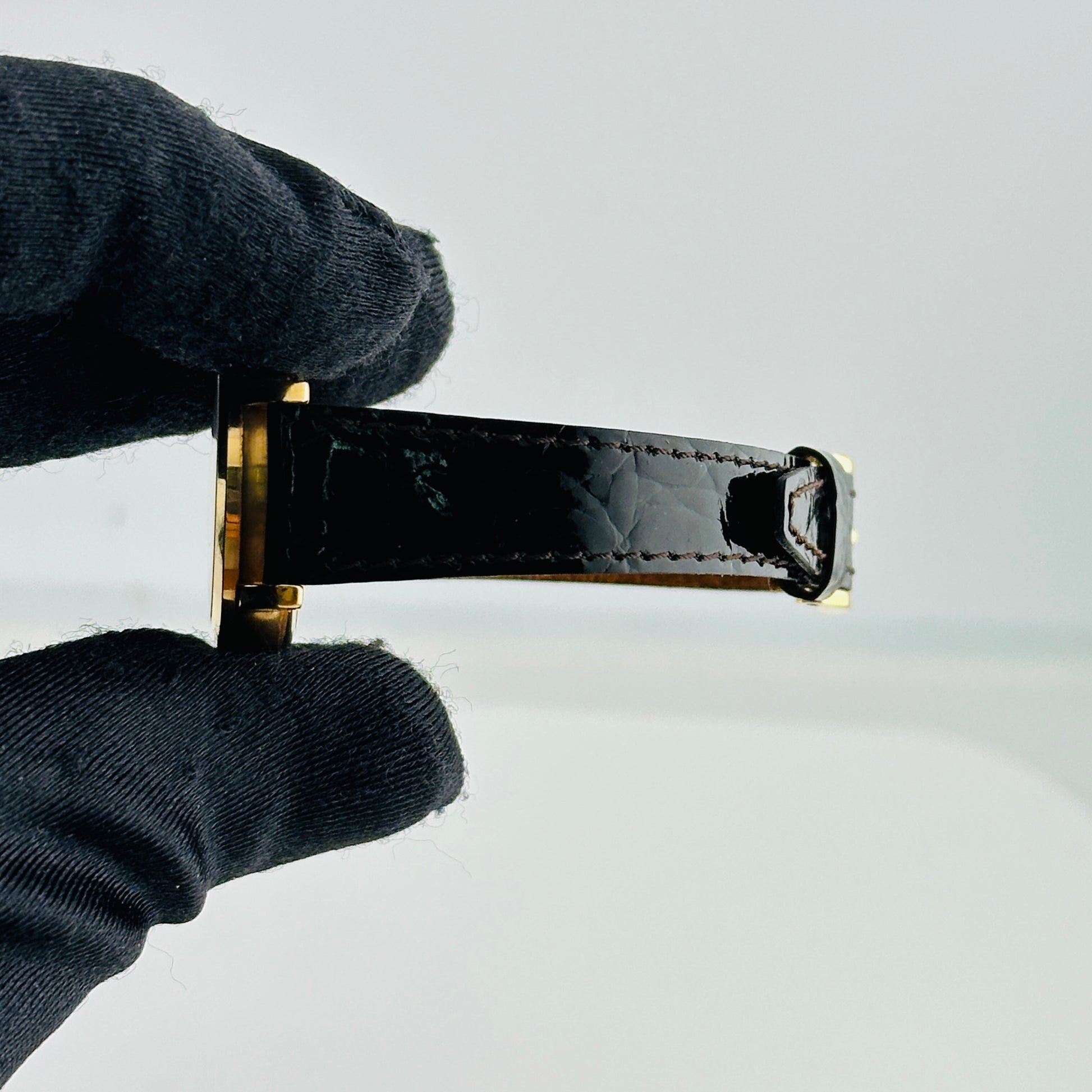 Audemars Piguet Jules Audemars Silver / Rose Gold Roman Numerals Dial on Og Leather Strap Am Buckle Ref. 77208OR — view 6