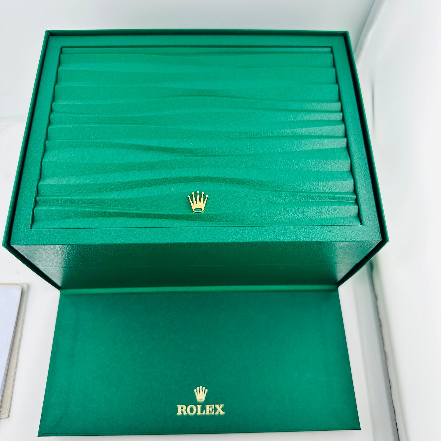 Rolex Day-Date Black Index Dial on President Ref. 228238 Card 2026 — view 8