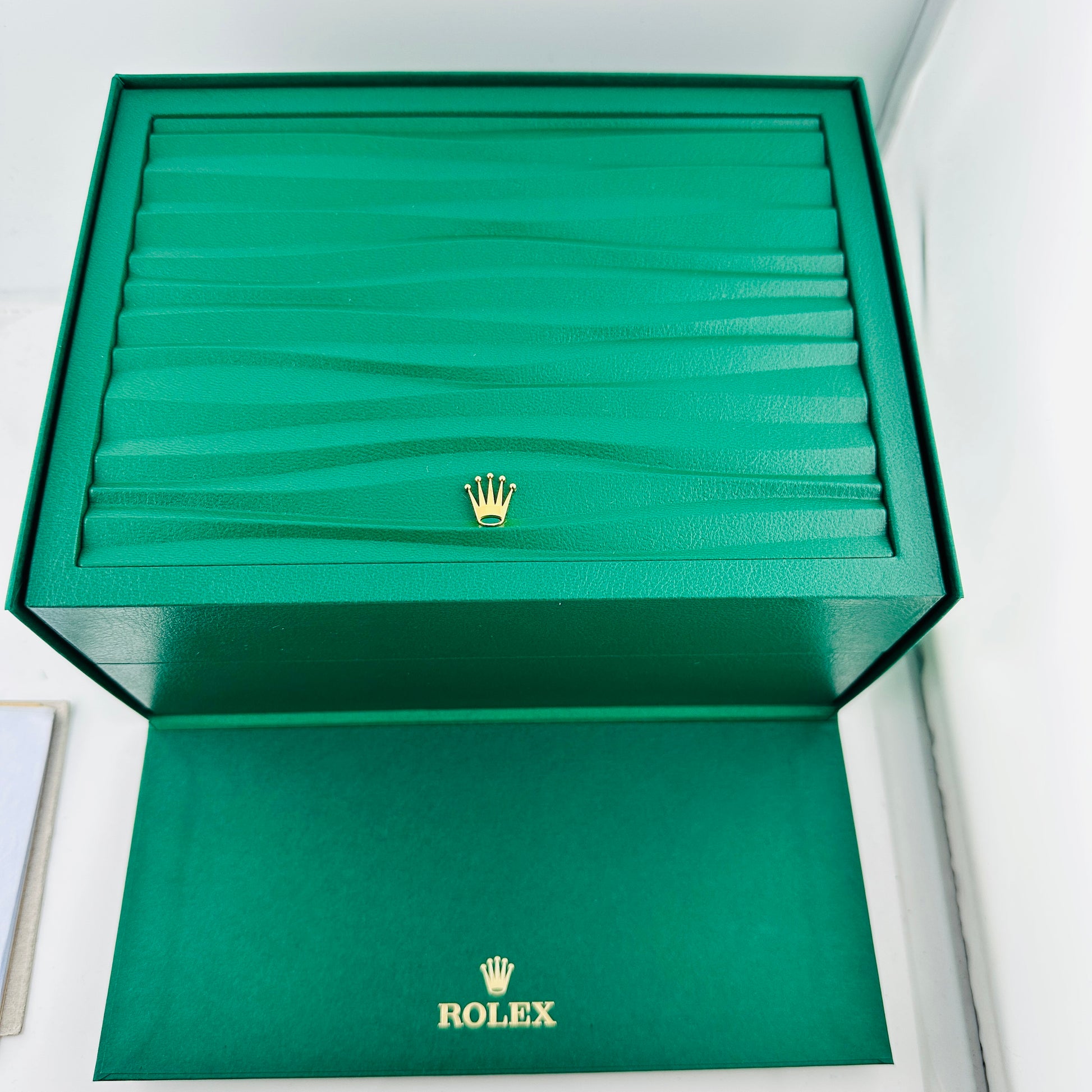 Rolex Day-Date Black Index Dial on President Ref. 228238 Card 2026 — view 8