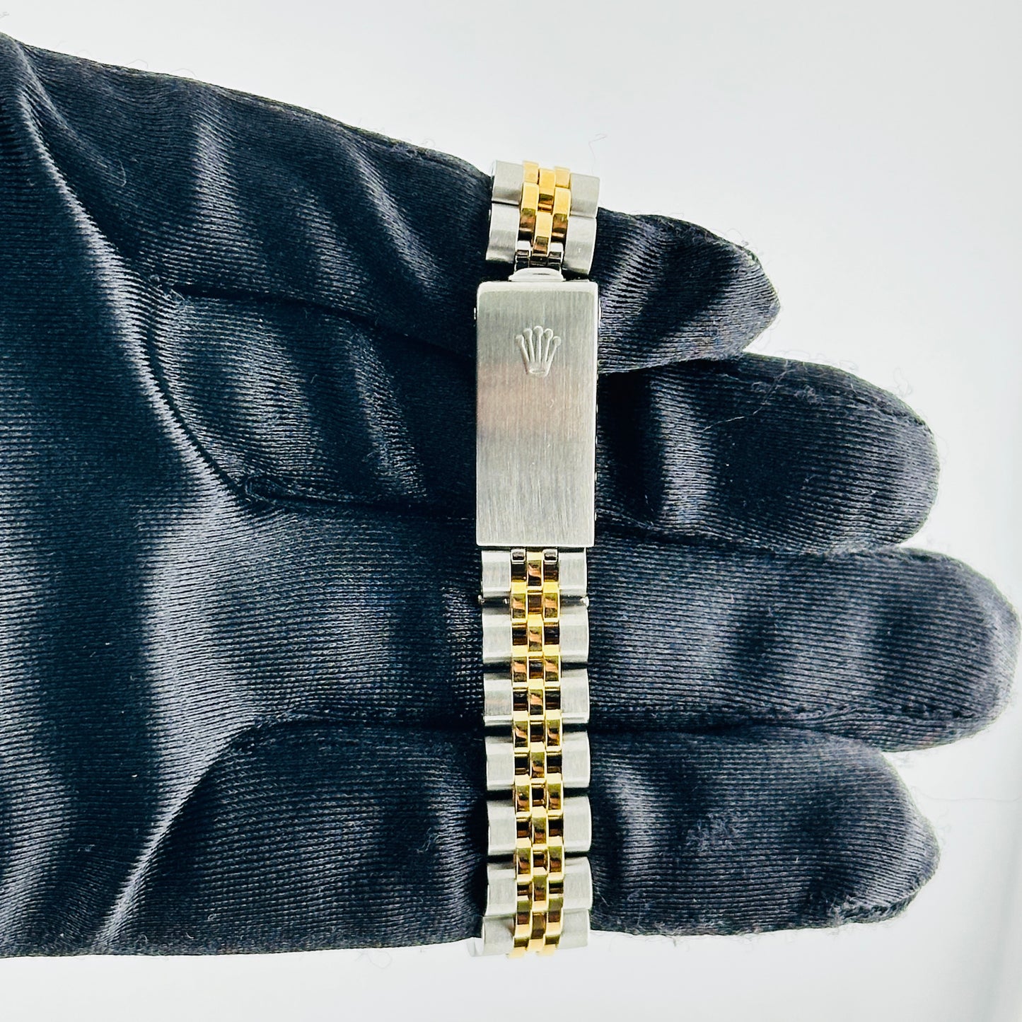 Rolex Datejust Lady Black Stick Dial on D Link Jubilee Ref. 76243 1999 — view 4