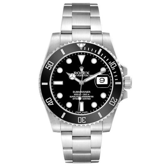 Rolex Submariner Black Dial on Oyster Ref. 116610LN Card 2017