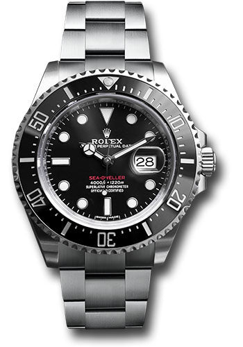 Rolex Sea-Dweller 43 Black Dial on Oyster Ref. 126600 Card 2018