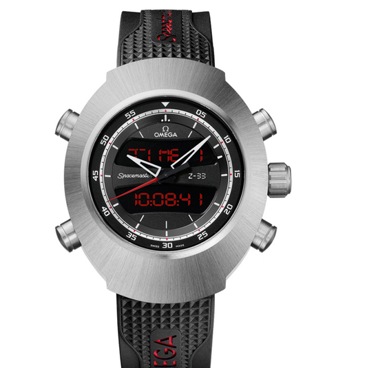 Omega Speedmaster Spacemaster Z‑33 Black Dial on Rubber Ref. 325.92.43.79.01.001 Complete 2026