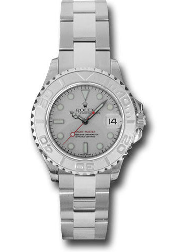 Rolex Yacht-Master Platinum Dial on Oyster Rivet Bracelet Ref. 169622 Papers 2003