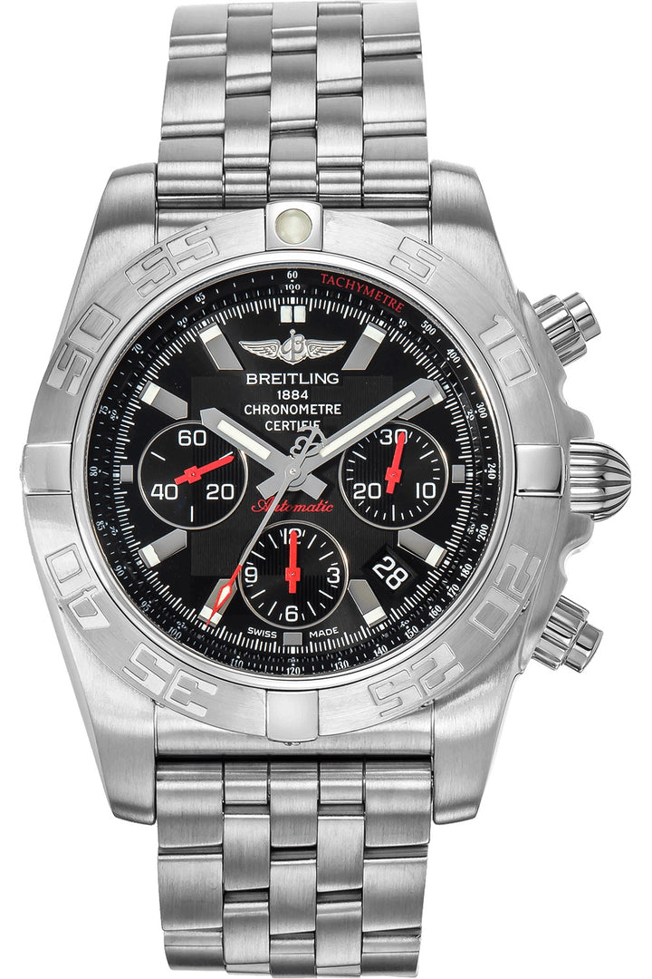 Breitling Chromomat 01 Black Dial Ref. AB0111 Papers 2011