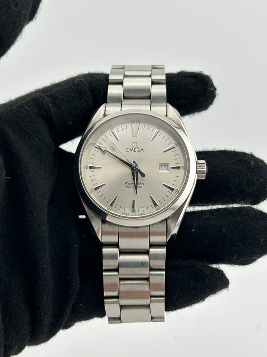 Omega Seamaster Aqua Terra 150m Silver Dial on Stainless Steel Bracelet Ref. 2518.30 Card — view 2