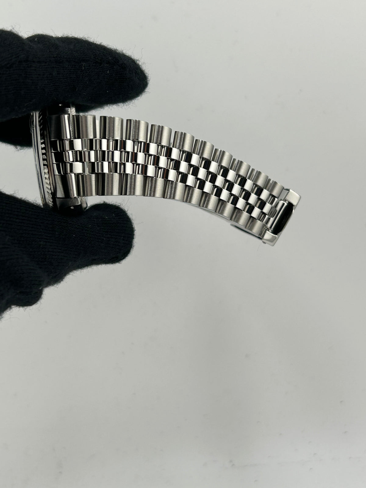 Rolex Datejust 36 Silver Stick Dial on Jubilee D Link Bracelet Ref. 16014 1985 — view 5