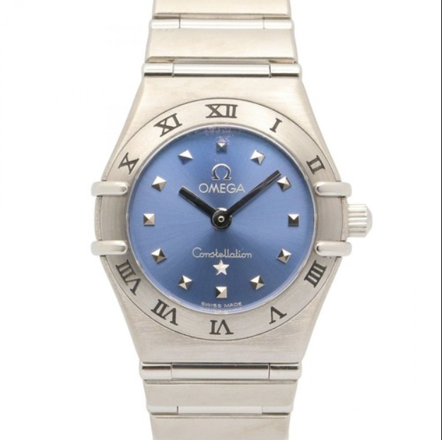 Omega Constellation Blue Dial on Stainless Steel Bracelet Ref. 1562.81
