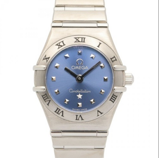 Omega Constellation Blue Dial on Stainless Steel Bracelet Ref. 1562.81