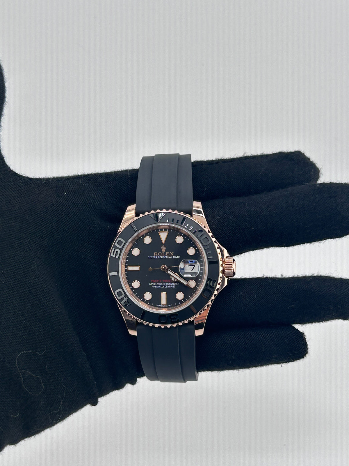 Rolex Yacht-Master Black Dial on Oyster Ref. 116655 Card 2018 — view 2