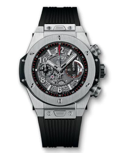 Hublot Big Bang Unico Skeleton Dial on Black / White Rubber Strap Ref. 411.NX.1170.RX Complete 2016