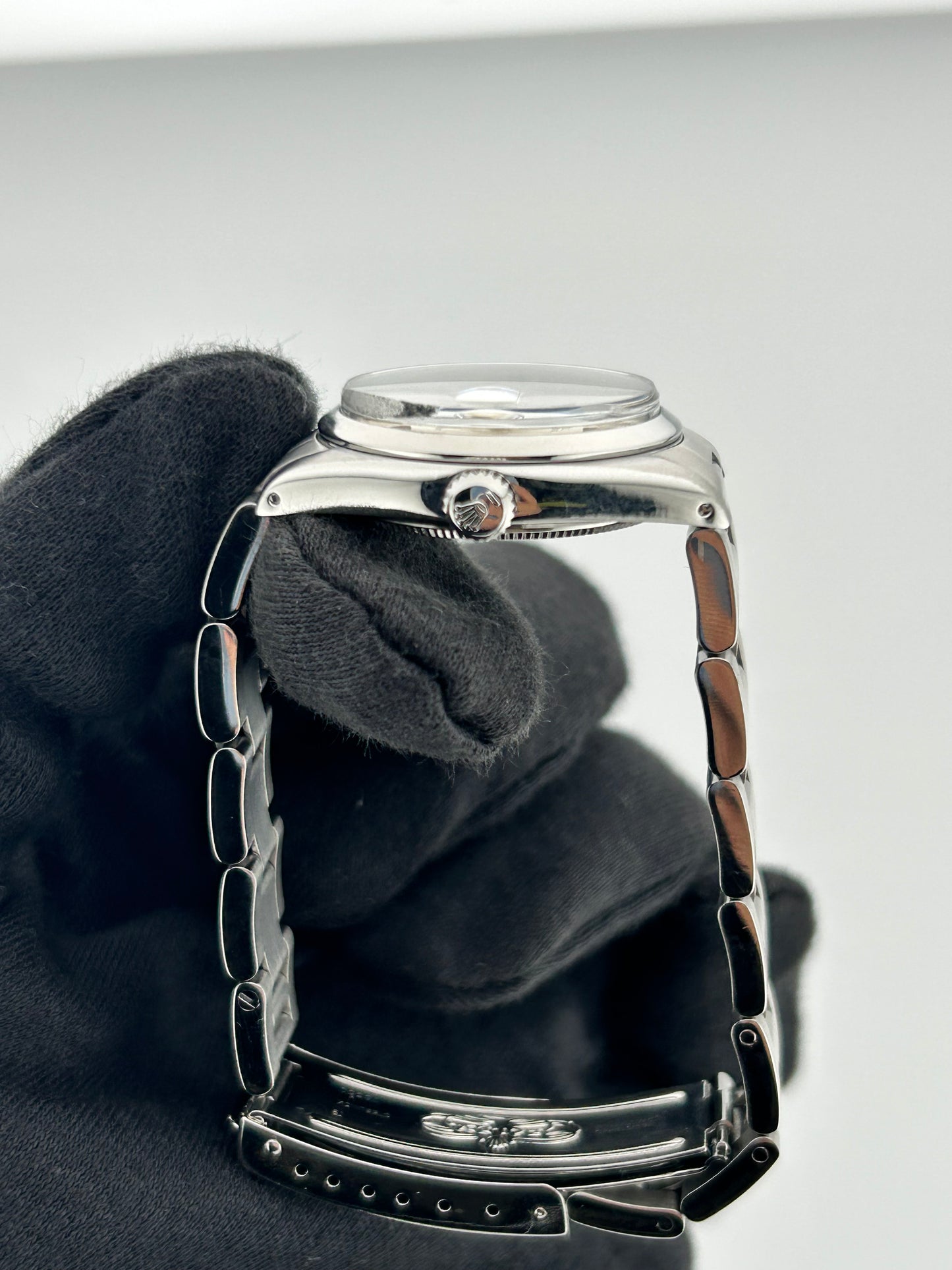 Rolex Oyster Date Silver Dial on Oyster Ref. 6466 — view 6