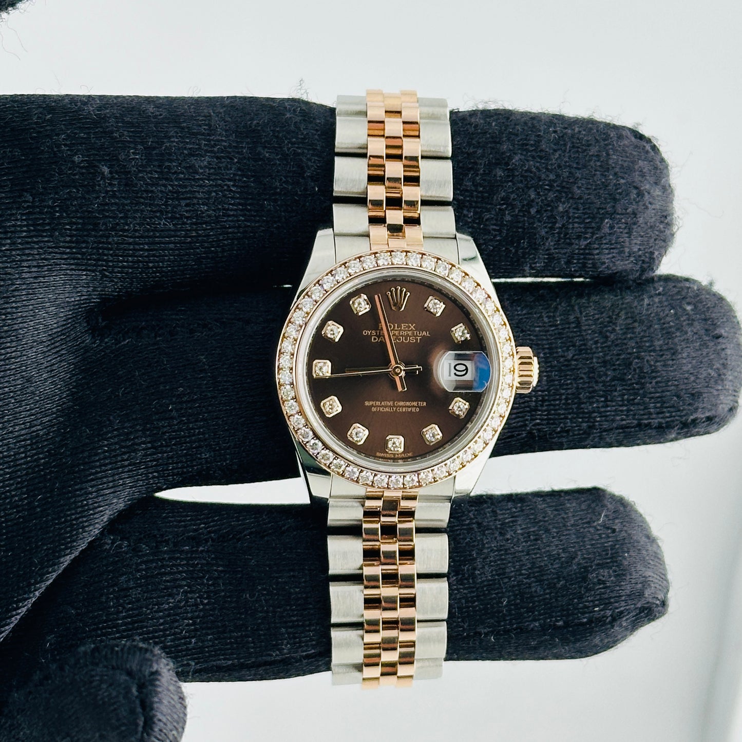 Rolex Datejust Lady Chocolate Diamond Dial on Jubilee Ref. 279381RBR Card 2018 — view 2