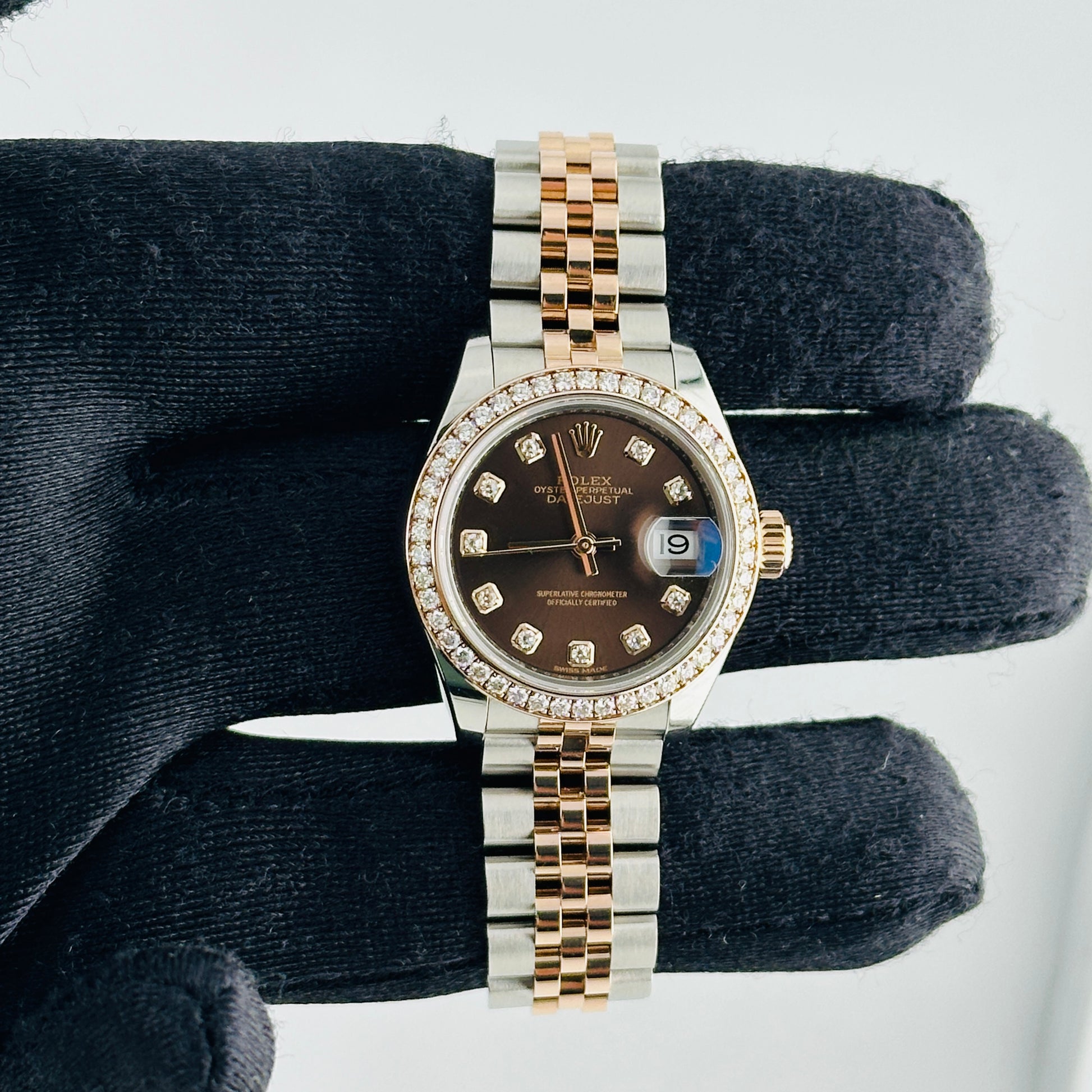 Rolex Datejust Lady Chocolate Diamond Dial on Jubilee Ref. 279381RBR Card 2018 — view 2