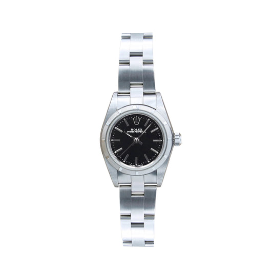 Rolex Oyster Perpetual Black Dial on Oyster Ref. 76030 Papers 2001
