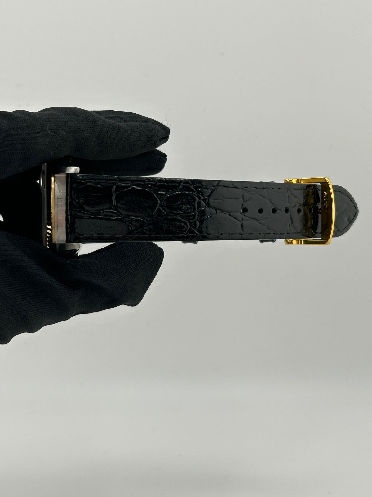 Rolex Datejust 36 Champagne Stick Dial on Generic Leather Strap Ref. 16233 1993 — view 5