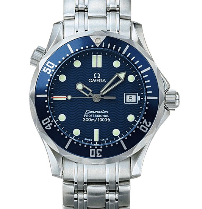 Omega Seamaster Professional 300M Dark Blue Dial on Stainless Steel Bracelet Ref. 2561.80