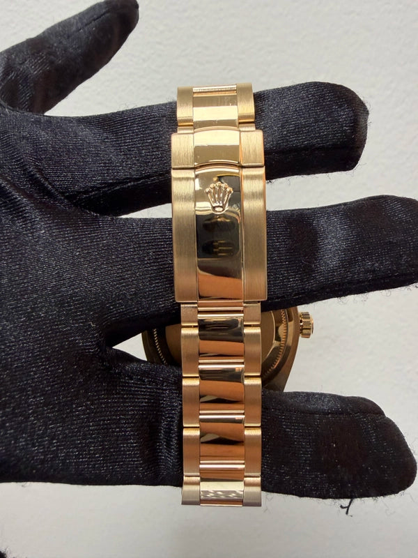 Rolex Sky Dweller Champagne Sunray Arabic Dial on Oyster Ref 326938 with New Style Card White 2015