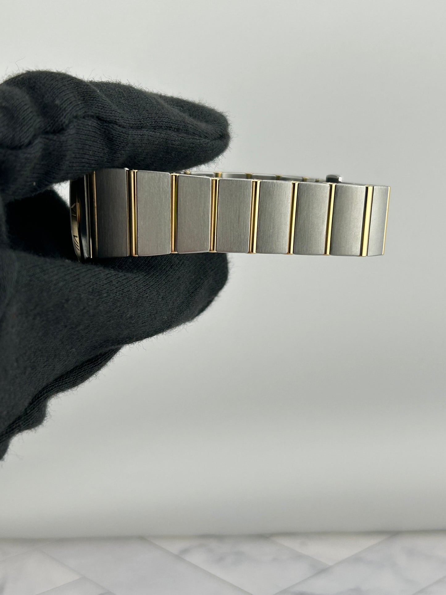 Omega Constellation Gold / Diamond Markers Dial on 2 Tone 18k Yg/Ss Ref. 123.20.24.60.58.001 — view 5