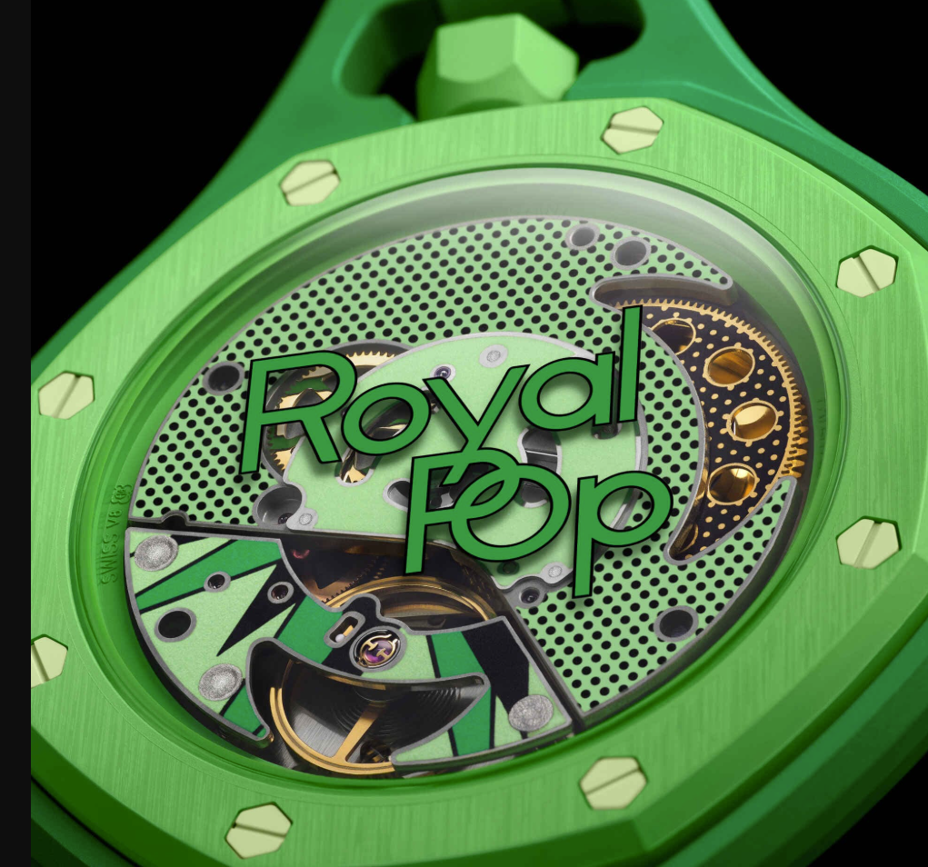 Audemars Piguet X Swatch Royal Pop Green Eight Green Dial on Rubber Strap Ref. SSX03G100N Complete 2026
