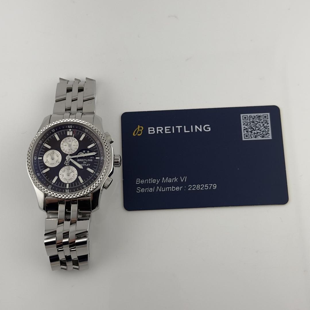 Breitling Bentley Mark Vi B&P Brown Dial Ref. P19362 Card — view 5