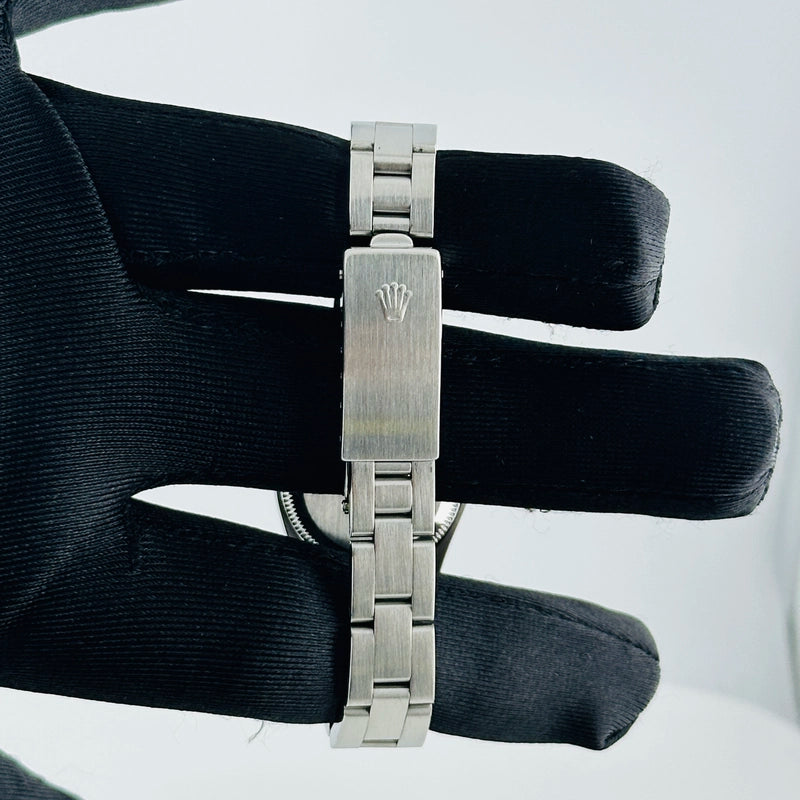 Rolex Oyster Perpetual Black Dial on Oyster Ref 67230 with Papers 1997