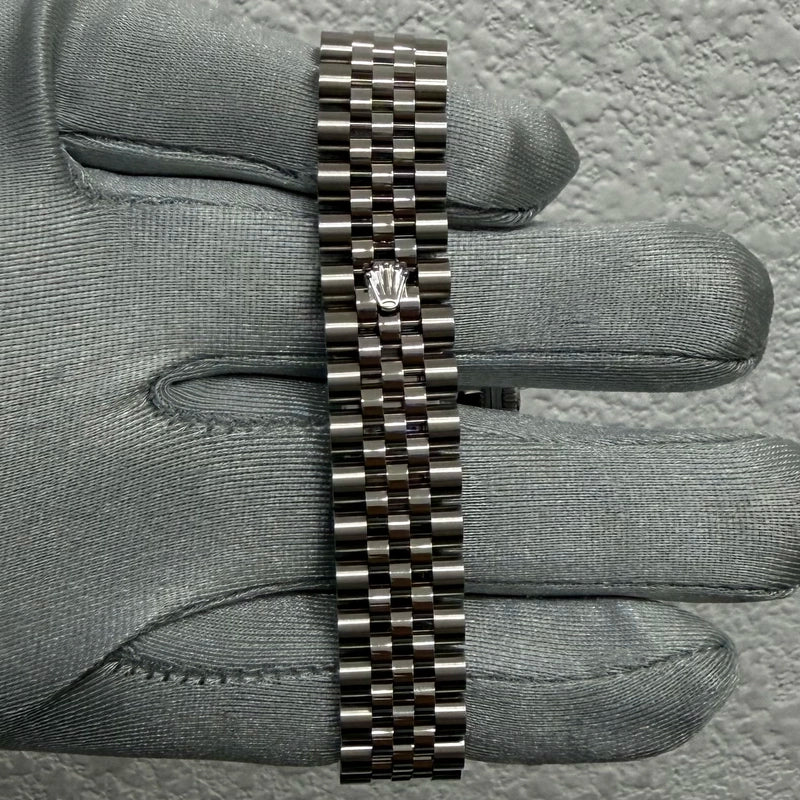 Rolex Datejust 31 White Mother Of Pearl Diamond Dial on Jubilee Ref 278384 with New Style Card Green 2026