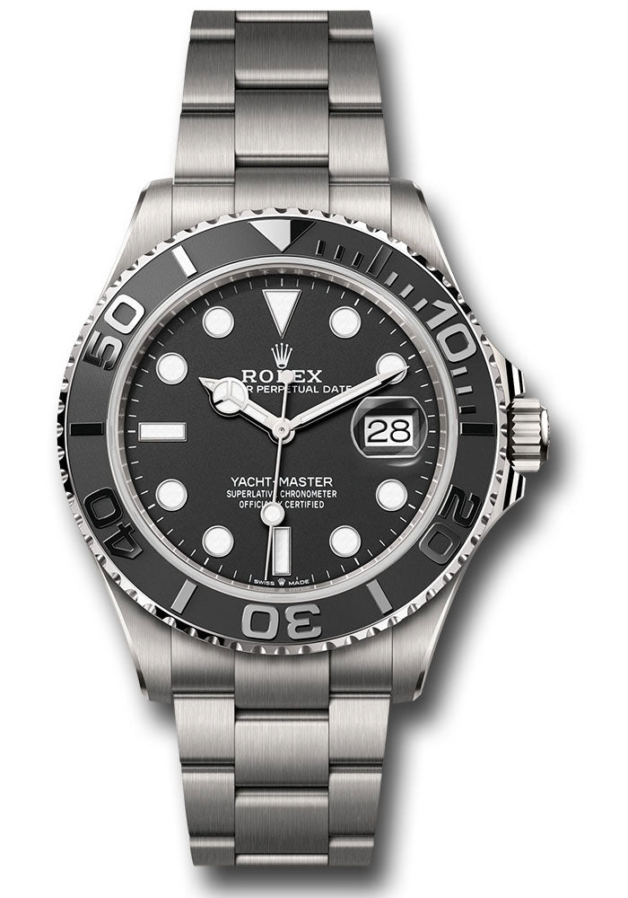 Rolex Rlx Titanium Yacht-Master 42 Black Dial on Oyster Ref. 226627 Card 2026