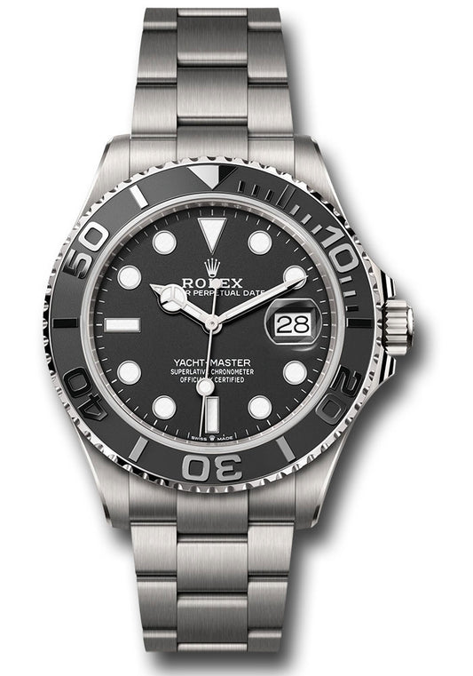Rolex Rlx Titanium Yacht-Master 42 Black Dial on Oyster Ref. 226627 Card 2026