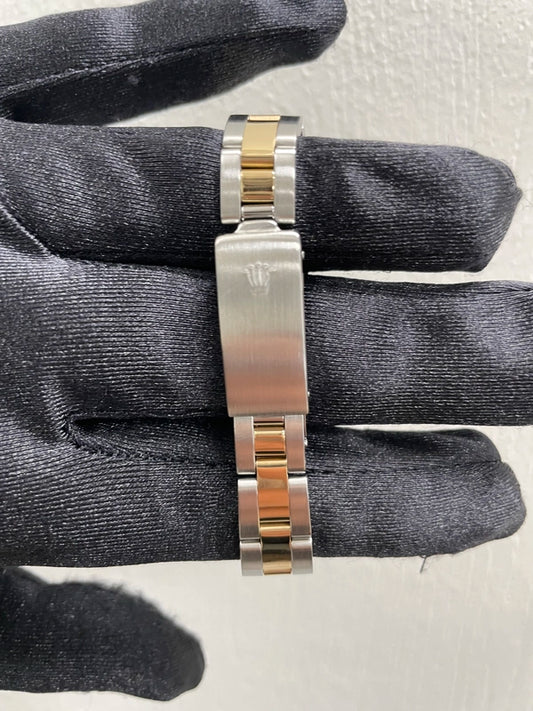 Rolex Datejust Gold Arabic Dial on Oyster Ref 69173 with Papers 1987