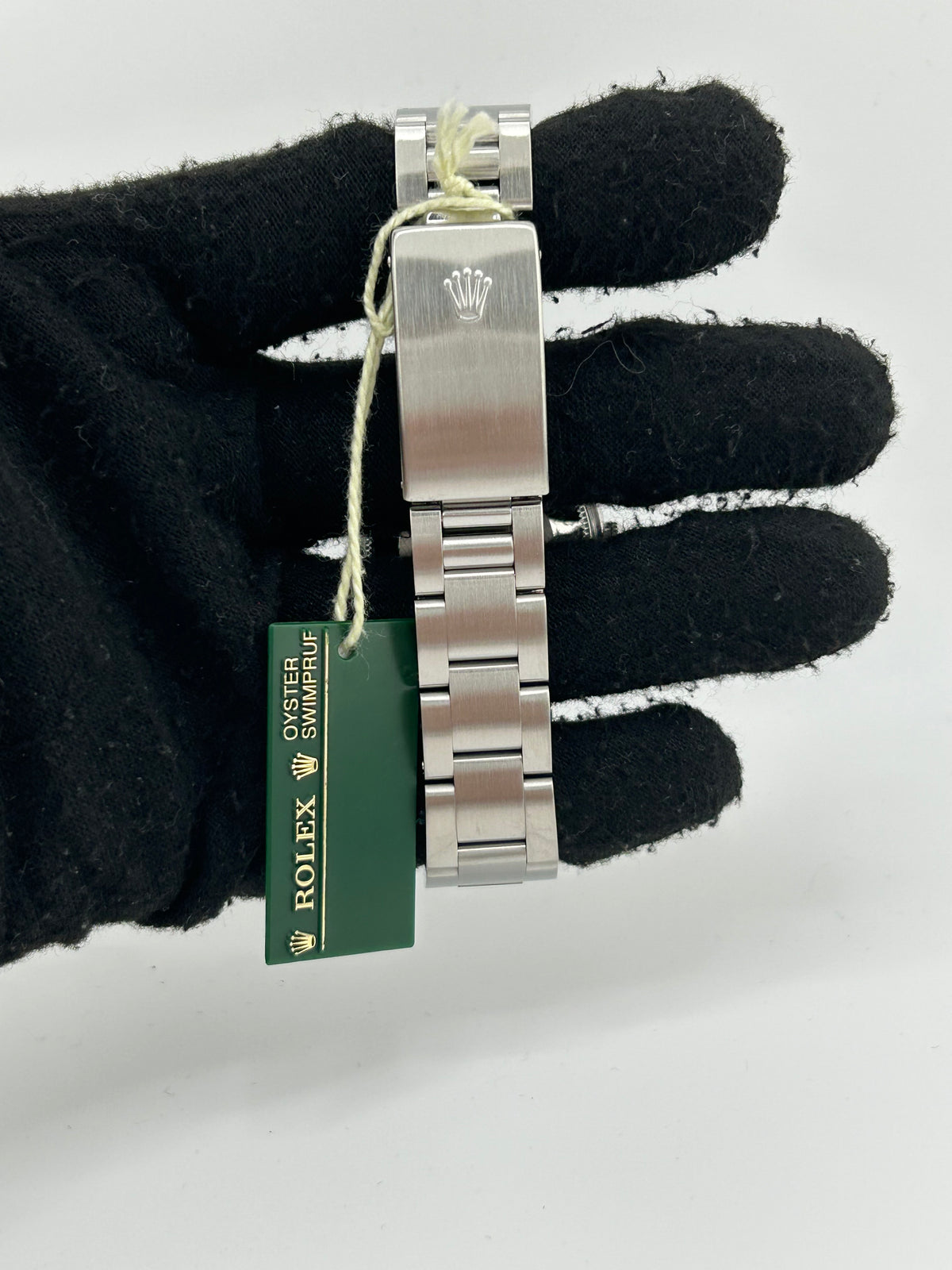 Rolex Oyster Perpetual 31 Black Stick Dial on Stainless Steel Bracelet Ref. 77080 Papers 2006 — view 4