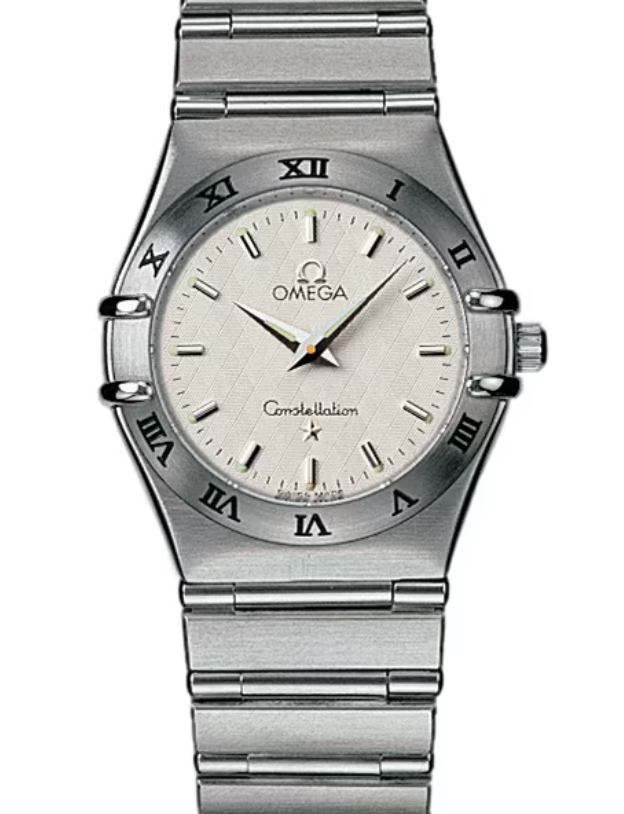 Omega Constellation Silver Dial on Stainless Steel Bracelet Ref. 1572.30.00 Card 2011
