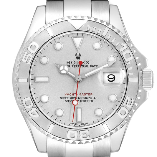 Rolex Yacht Master Platinum Dial on Oyster Ref. 16622 Papers 2004