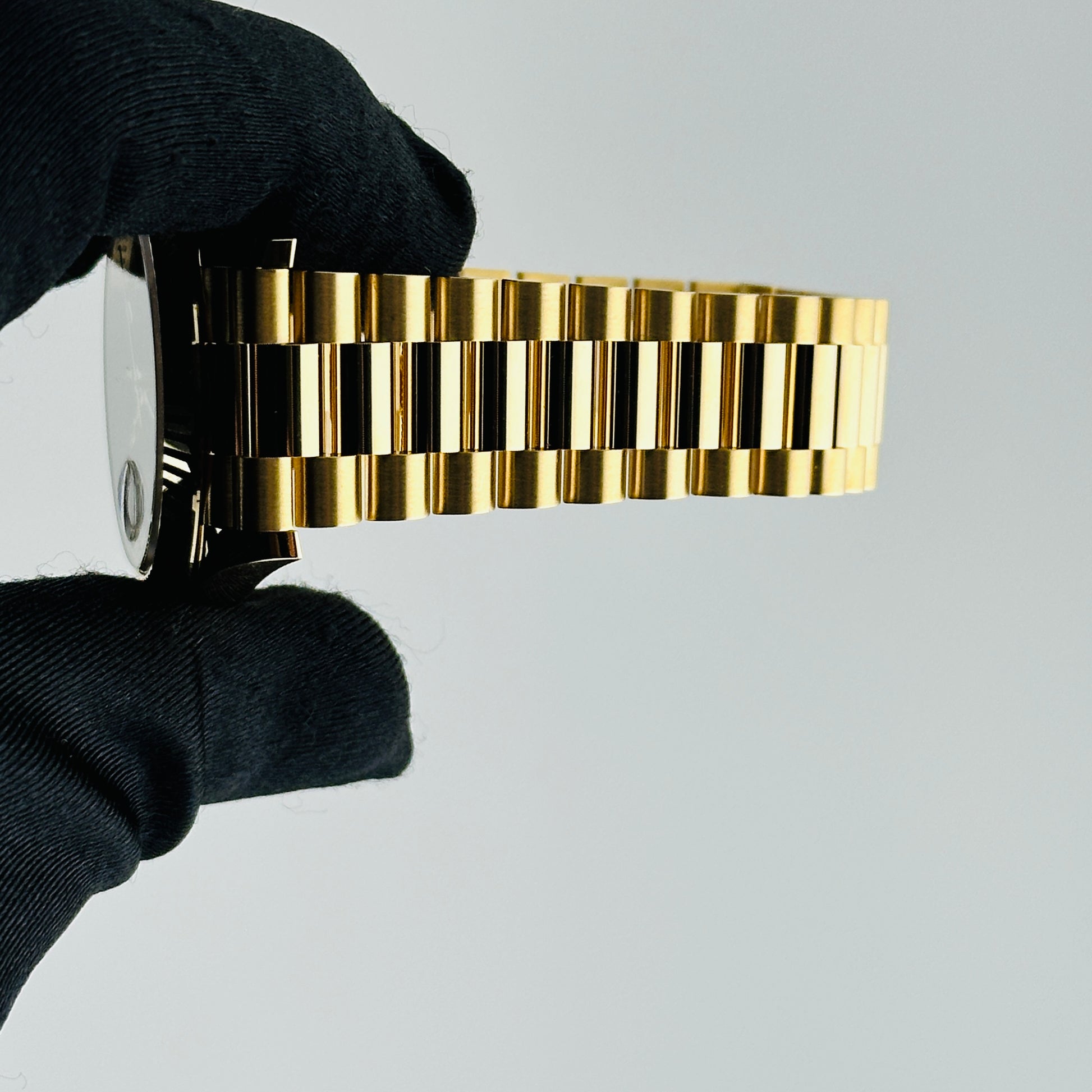 Rolex Day-Date Black Index Dial on President Ref. 228238 Card 2026 — view 5